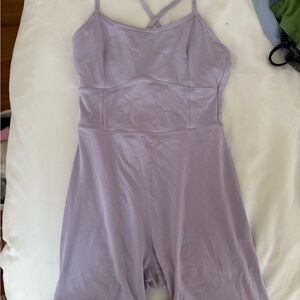 Lavender Spaghetti Strap Jumpsuit